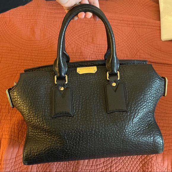 Burberry Clifton Convertible Tote Heritage Grained Leather Medium - Picture 4 of 15